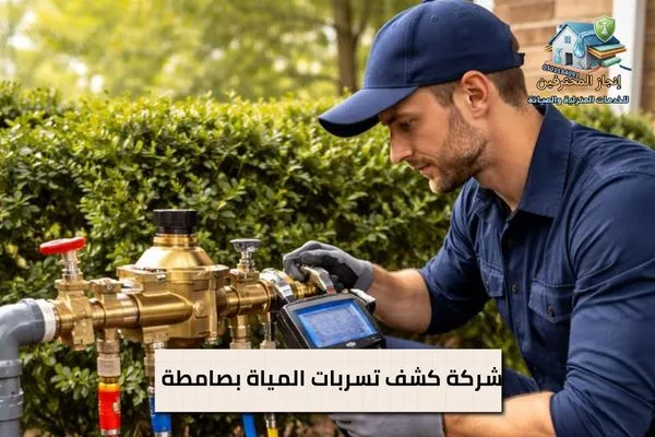 شركة كشف تسربات المياة بصامطة لفحص الرطوبة وتحديد مصدر التسرب